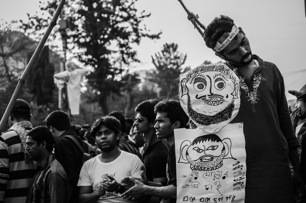 Manifestants de Shahbag