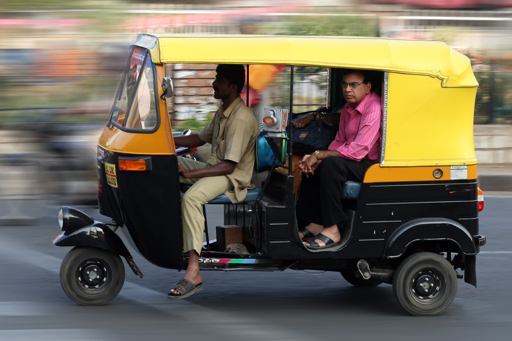 Au Bihar, les hommes n'ont plus le monopole du transport de personnes.