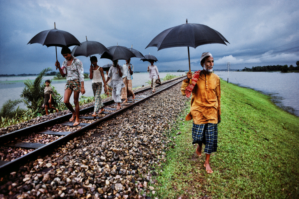 Temps de mousson au Bangladesh.